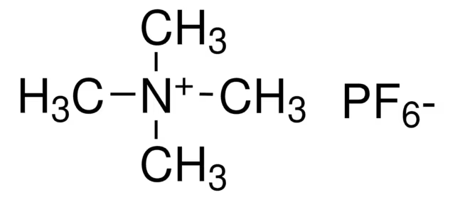 TETRAMETHYLAMMONIUM HEXAFLUOROPHOSPHATE structure, CAS 558-32-7
