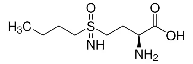 L-BUTHIONINE-(S,R)-SULFOXIMINE structure, CAS 83730-53-4
