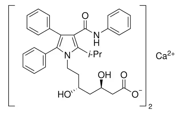 Atorvastatin related compound A structure, CAS 433289-83-9