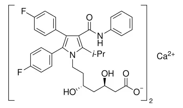 Atorvastatin Related compound C structure, CAS 693793-53-2