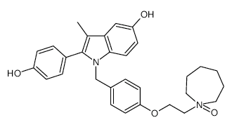 Bazedoxifene N- oxide structure, CAS 1174289-22-5