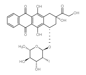 annamycin structure, CAS 92689-49-1
