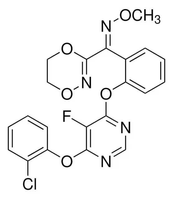 Fluoxastrobin structure, CAS 193740-76-0