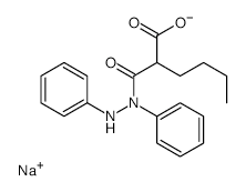 Bumadizon sodium structure, CAS 14467-30-2