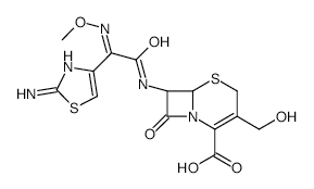 3-Desacetyl Cefotaxime structure, CAS 66340-28-1