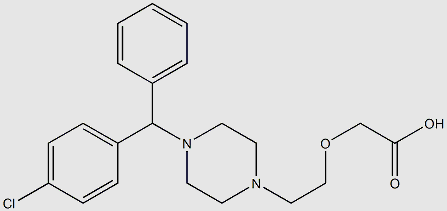 Cetirizine Impurity B structure, CAS 942193-17-1