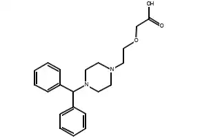 Cetirizine Impurity-F structure, CAS 83881-53-2