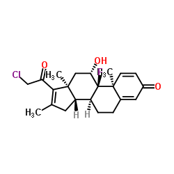Clobetasol propionate impurity B structure, CAS 1356190-17-4