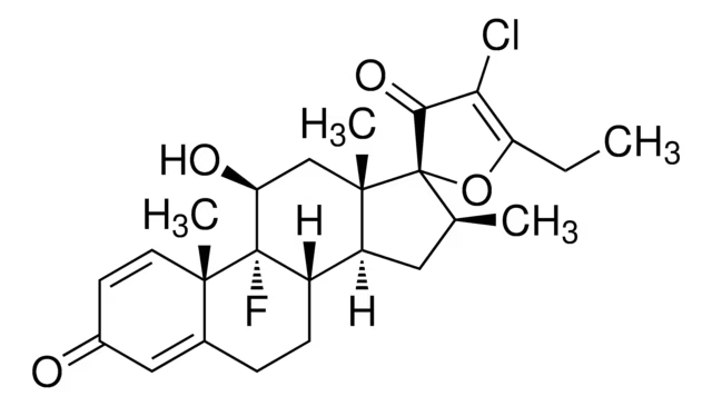 Clobetasol Propionate Related Compound A structure, CAS 1486466-31-2
