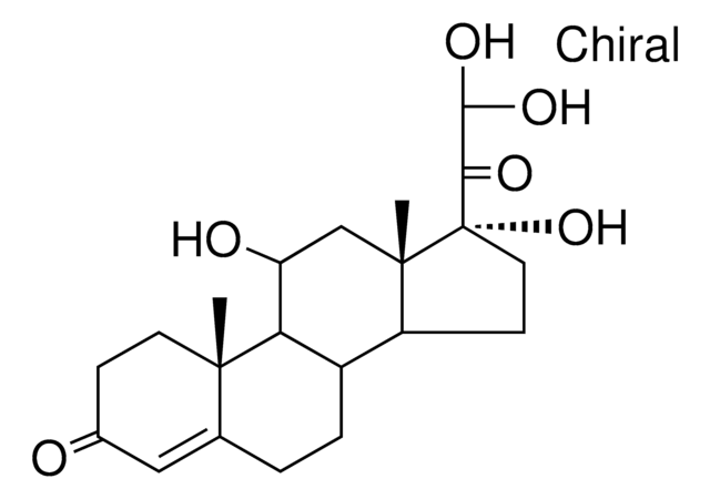 17-Dehydro-21-hydroxy hydro cortosone structure, CAS 68473-77-8