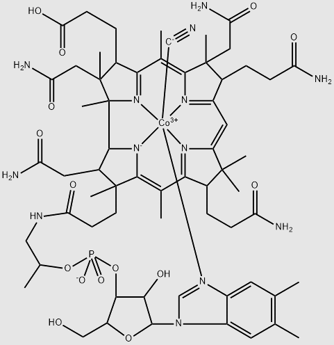 32-Carboxycyanocobalamin (Crude) structure, CAS 38218-77-8
