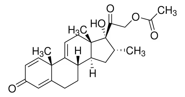Dexamethasone Impurity H structure, CAS 10106-41-9