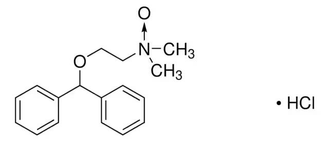 Diphenhydramine N-Oxide structure, CAS 3922-74-5