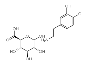 Dopamine O-glucuronide (Crude) structure, CAS 38632-24-5