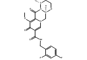 Doultegravir O methyl impurity structure, CAS 1335210-35-9