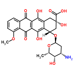 Doxorubicin Impurity 6 structure, CAS 69429-21-6