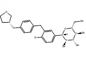 3-Epi empagliflozin Impurity structure, CAS 864070-43-9