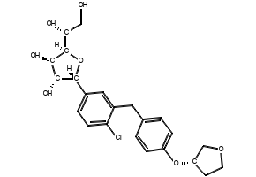 Empagliflozin R Furanose structure, CAS 1620758-31-7