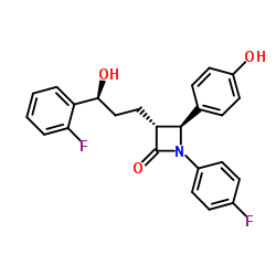 O-Fluoro Ezetimibe structure, CAS 1798008-25-9