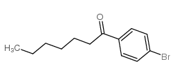 1-BROMO-4-N-HEPTANOYLBENZENE structure, CAS 99474-02-9