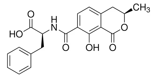 OCHRATOXIN B structure, CAS 4825-86-9
