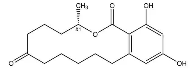 ZEARALANONE structure, CAS 5975-78-0
