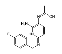 Acetyl flupirtine structure, CAS 88874-11-7