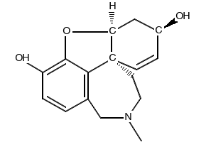 O-Desmethyl galantamine structure, CAS 60755-80-8
