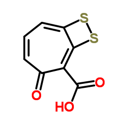 Tropodithietic acid [TDA] structure, CAS 750590-18-2