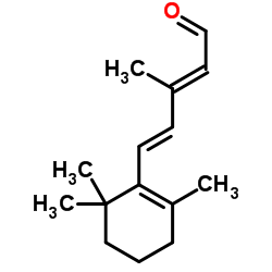 (7E,9E)-Beta-Ionylidene Acetaldehyde structure, CAS 3917-41-7