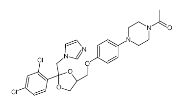 Ketoconazole Impurity C structure, CAS 83374-59-8