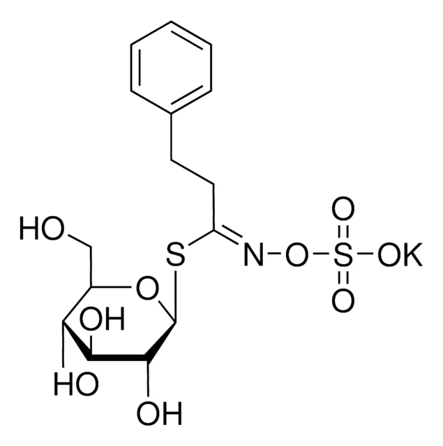 PHENETHYL GLUCOSINOLATE POTASSIUM SALT structure, CAS 499-30-9