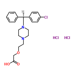 Levocetirizine S-Isomer structure, CAS 163837-48-7