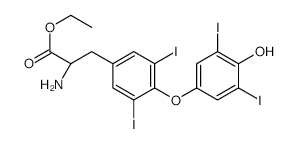 Levothyroxine Ethyl Ester structure, CAS 76353-71-4