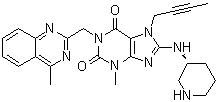 Linagliptin Impurity E structure, CAS 1446263-38-2