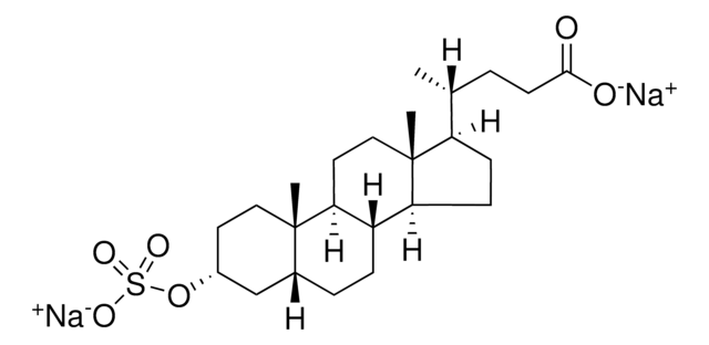 Lithocholic acid 3-sulfate disodium salt structure, CAS 64936-81-8