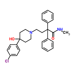 N-Desmethyl Loperamide structure, CAS 66164-07-6