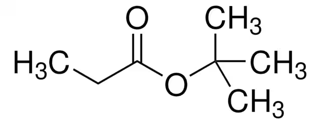 TERT-BUTYL PROPIONATE structure, CAS 20487-40-5