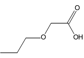 PROPOXYACETICACID structure, CAS 54497-00-6