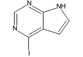 7H-Pyrrolo[2,3-d]pyriMidine, 4-iodo- structure, CAS 1100318-96-4