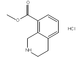 8-METHOXYCARBONYL-1,2,3,4-TETRAHYDROISOQUINOLINE HCL structure, CAS 1029689-82-4