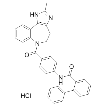 Conivaptan hydrochloride structure, CAS 168626-94-6