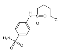 p-[[(4-chlorobutyl)sulphonyl]amino]benzenesulphonamide structure, CAS 74220-53-4