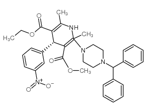 R-Manidipine structure, CAS 133082-19-6