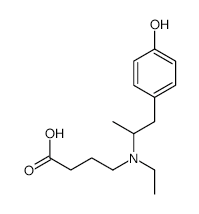 O-Desmethyl Mebeverine acid structure, CAS 586357-02-0