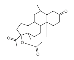 Medroxyprogesteron impurity F structure, CAS 69688-15-9