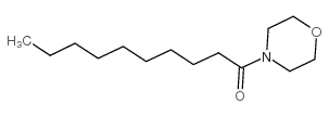 4-decanoyl Morpholine structure, CAS 5299-65-0