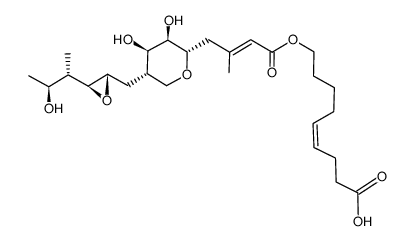 Mupirocin calcium EP impurity C structure, CAS 85248-93-7