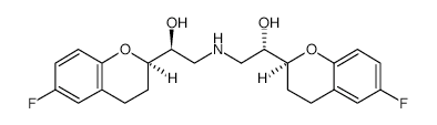 Nebivolol Desfluoro impurity structure, CAS 118457-16-2