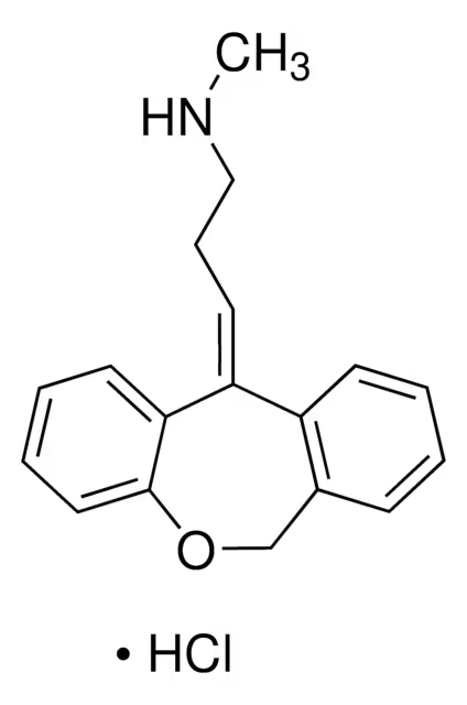Nordoxepin HCl structure, CAS 2887-91-4